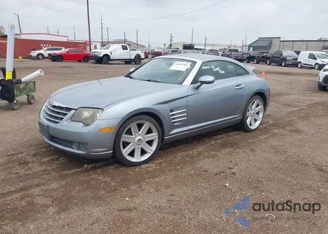 2004 Chrysler Crossfire z USA, uszkodzony, nr VIN 1C3AN69LX4X001888